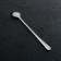 Spoon for cocktails "novelty", h = 20 cm, thickness 1.2 mm, simplified processing, silver color