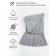 Hat-hat Children's Winter Pure Love Angle, size 46-48, color gray