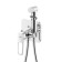 Rossinka RS46-51 bidetor, with a hygienic shower, built-in, brass, chrome