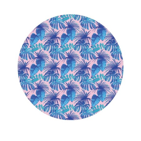 Pareo and beach rug "Portniki on a pink background", d = 150 cm-1