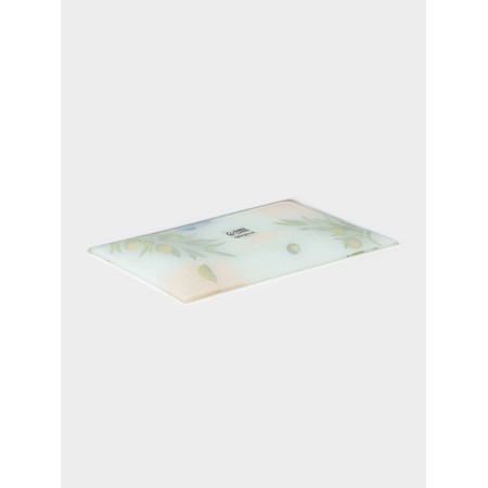 Serving share "Oliva", 27 × 17 × 1.7 cm, glass, pattern-2