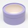 Box - tube 2 in 1, with a transparent lid "Lilac", 21 x 11 - 18 x 10