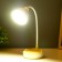 Linei table lamp LED 2W USB AKB yellow 10.5x10.5x37 cm Risalux
