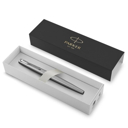Feature handle Parker Jotter Core F61 Stainess Steel CT M, stainless steel case-6