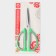 Scissors kitchen shares "Assistant", 15 cm, green color