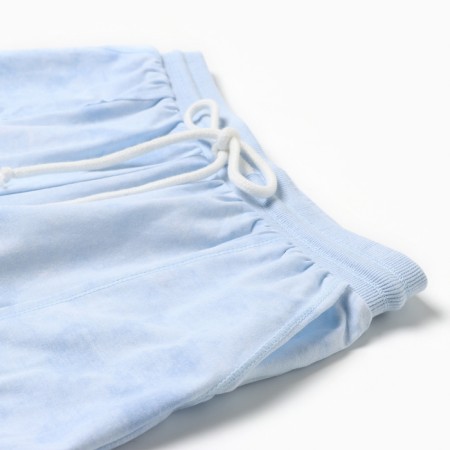 Women's costume (longshit and shorts) KAFTAN p. 40-42, blue-4