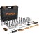 Professional set of tools for auto DKO DKAT121 in a suitcase, 121 subject