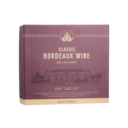 Body Phren Classic Bordeaux Wine Body Care Set.-1