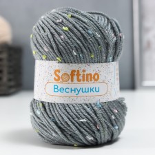 Yarn 60% acrylic, 30% cashmere, 10% silk 