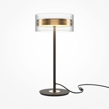 MAYTONI MOD348TL-L14BBS3K Dress Code, 200x200x410 mm, LED, LED, 840LM, 3000K, Black Black and Brass-4