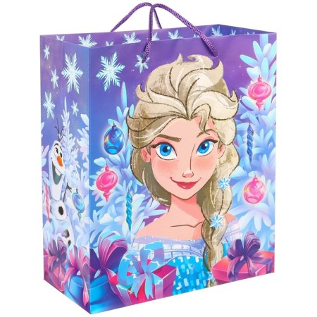 New Year. Gift package, 23x27x11.5 cm, packaging, cold heart-1
