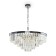 Suspension lamp Maytoni Mod085PL-12CH, 12HE14, 40W, 70x70x120 cm, chromium color