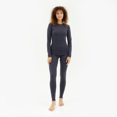 Women's thermal underwear (longshit, leggings) minku color graphite, size 42-1