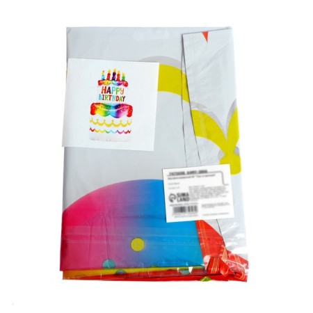 Foil ball 40 "Cake with candles"-1