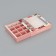 Box for sweets 16 pcs "Present", 17.7 x 17.7 x 3.8 cm. Confectionery packaging