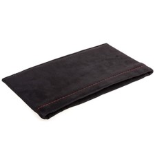 Carman-Organizer between SkyWay seats 29x16 cm, Alcantara, Black, Red line, S06402008