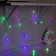 Garland “thread” 5 m with nozzles “cubes”, ip20, transparent thread, 20 LED, glow of multi (RG/RB), flashing, 220 V
