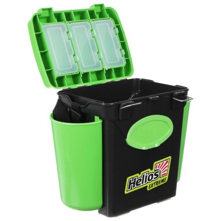 Winter Helios Fishbox 10 L box, single -section, green color-4