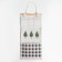Textile pocket "cell" 2 compartments, 20x41 cm