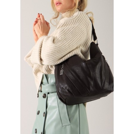 Bag-hoba, lightning department, 3 outer pockets, brown color-3