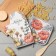 Set of kitchen. Ethel "poppy fields" mittens-seging 20x28cm, 19x19cm severity, 100% HL