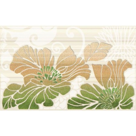 Ceramic insert 40x25cm Kenzo pistashki 09-03-85-075-1
