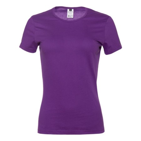 Female T -shirt, size 48, purple color