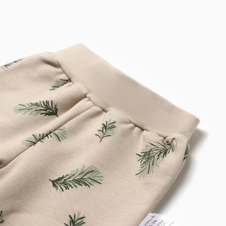 Costume (sweatshirt and trousers) I am "spruce twigs", height 86-92 cm-3