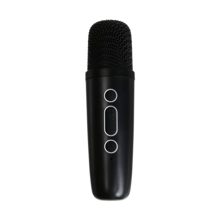 Portable karaoke system Music Box, 10 W, FM, USB, BT, 1200 mAh, black-9