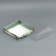 Box of the team with PVC lid, "for you", 16 x 16 x 3 cm. Confectionery packaging