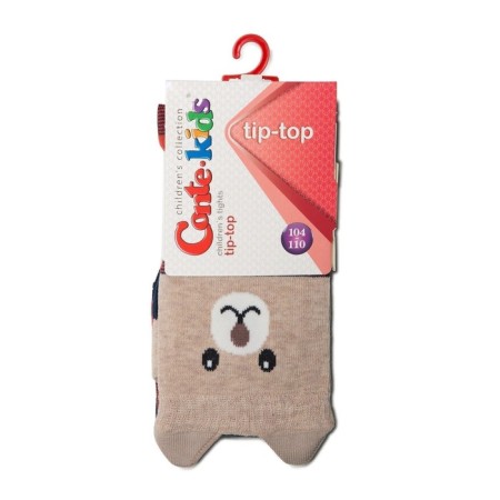 Pantyhose children's CONTE KIDS TIP-Top, height 62-74 cm, dark-blue-red color-3