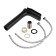 Sink mixer Zein Z3818, single -leaf, pour height 22 cm, black