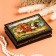 Casket "Troika in the Field", 10 × 14 cm, lacquer miniature
