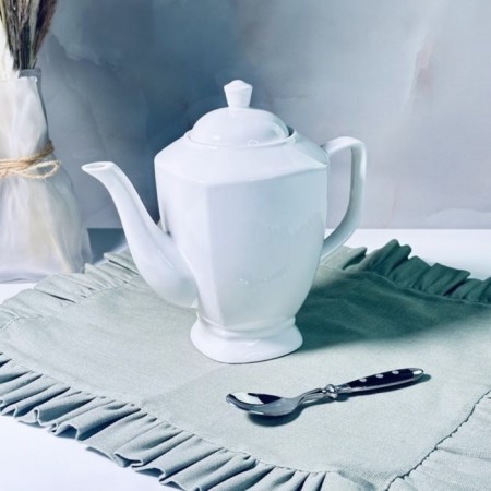 Hot teapot Lenardi Bianco, 1.3 l