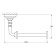 Toilet paper holder, antique copper, 3SC