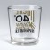 A glass for whiskey "after 40", 250 ml.