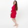 Women's robe, raspberry color, size 46