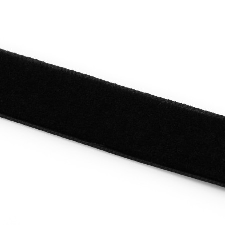Velvet tape, 15 mm, 18 ± 1 m, black color No. 03-2
