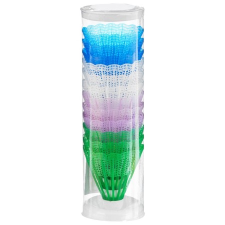 Volan for badminton, 12 pcs., Plastic, color mix-4