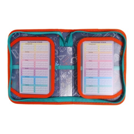 Penal 1 section, 140 x 200 x 40 mm, 2 folding strips, fabric, PCT 09-20-1 "Lisenok"-4
