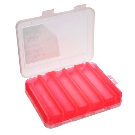 Box for wobblers and balancers VB-3, 2-way, 5+5 departments, 200 x 160 x 45 mm, red-3