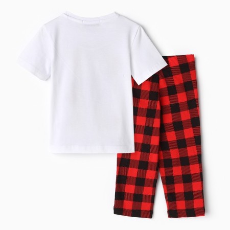 New Year. Pajama Children's Kaftan Best Friends size 36 (134-140 cm)-9