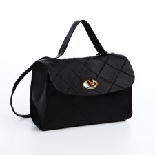 Baby bag on fasting, black color