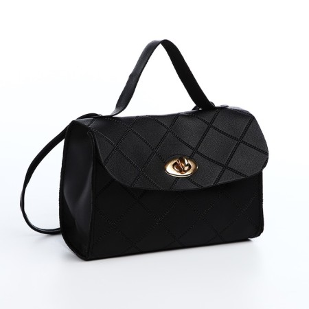 Baby bag on fasting, black color