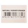 MEGA TOP eraser, rectangular, natural rubber, 26x18x8 mm