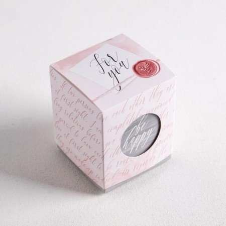 Bonbonniere box, gift packaging, “For You”, 6 x 7 x 6 cm-2