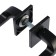 Separate handle Lockland 005 BL, black color