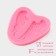 Mold Dolyana "Wings", silicone, 7 × 6.5 cm, color mix