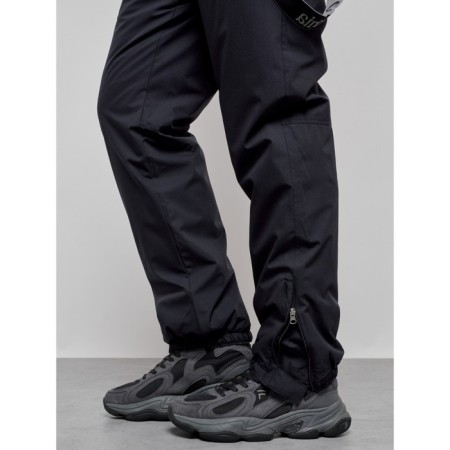 Semi-combineson ski insulated male winter, size 56, dark blue color-10