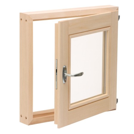 Window, 40 × 40cm, single -chamber double -glazed window linden-2